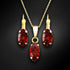 Комплект "Enigma (Scarlet)" с кристаллами Swarovski™